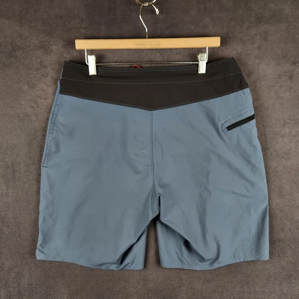 Patagonia Stretch Planing‎ Board Shorts Mens 34 Dolomite Blue 9in Inseam 86611
